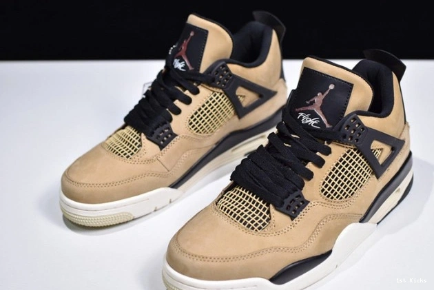 1st Kicks AQ9129- Air TopPick 1051 Mushroom Jordan 4 1125